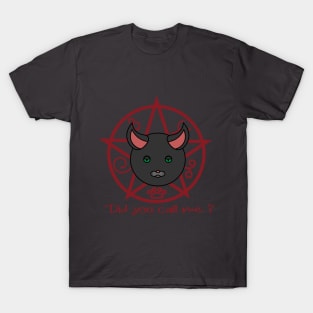 Devilishly diabolical cat T-Shirt